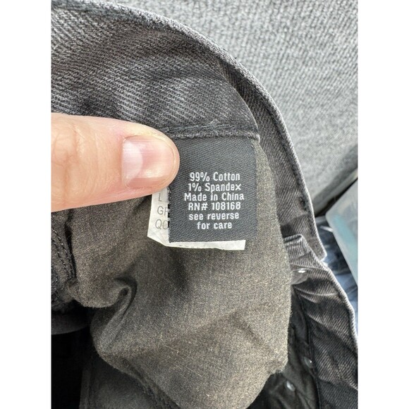 RSQ Moto Jeans Mens 34x32 Black Seattle Skinny Tapered Zipper Accent Stretch NEW - Picture 7 of 12